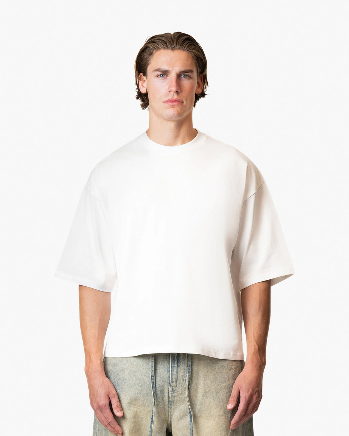 Blank Boxy T-Shirt | White