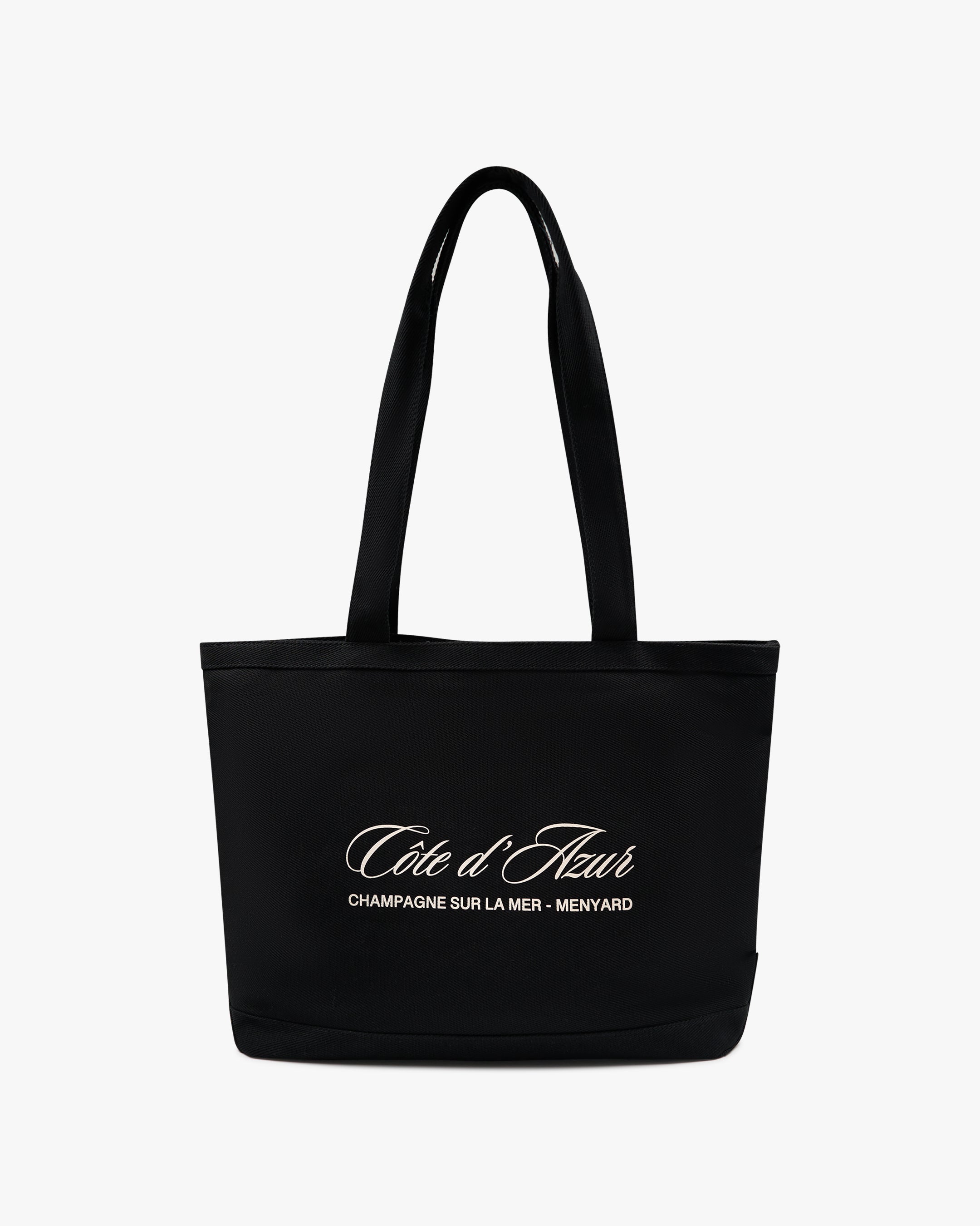 Côte d'Azur Totebag | Black