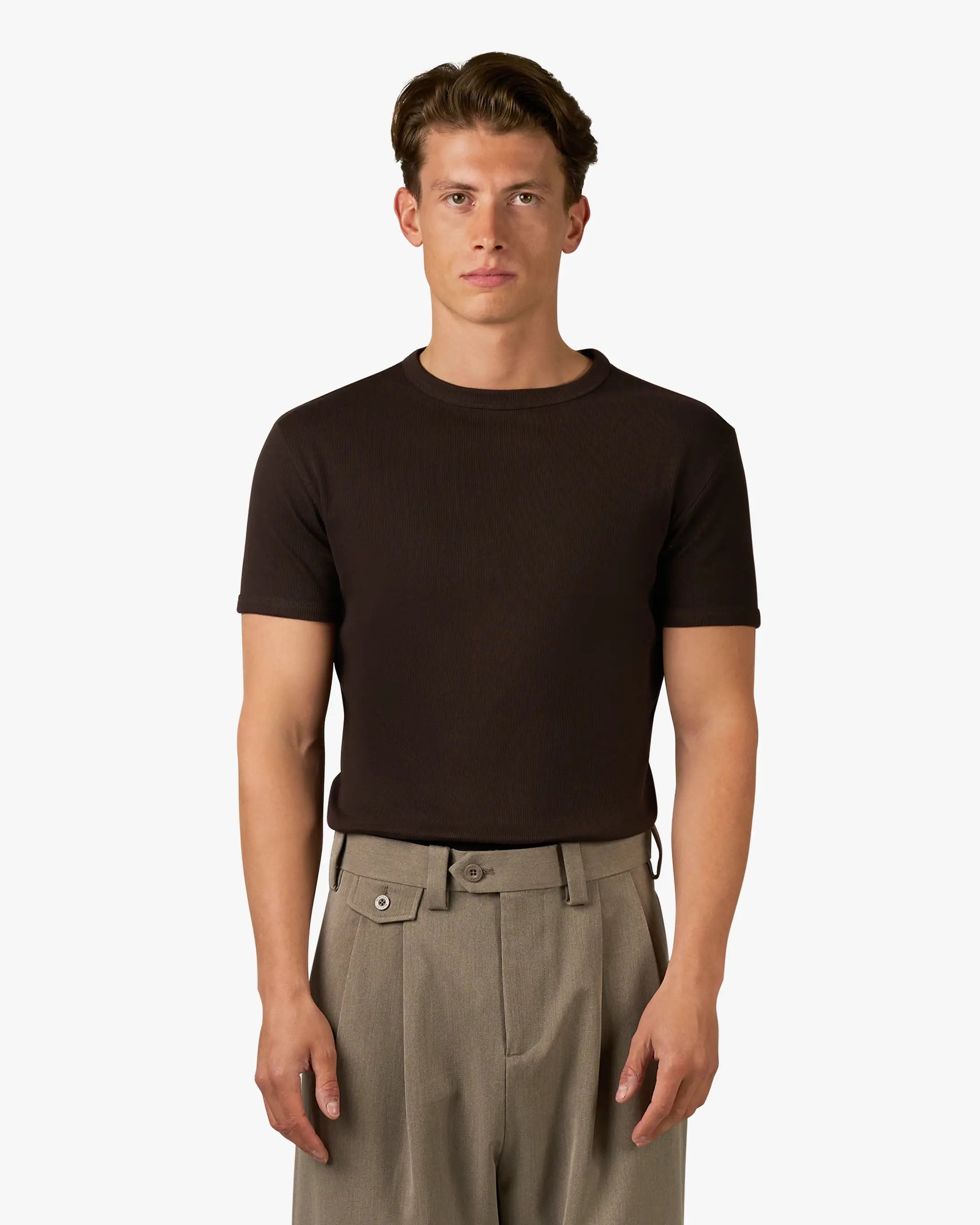 Ribbed T-shirt