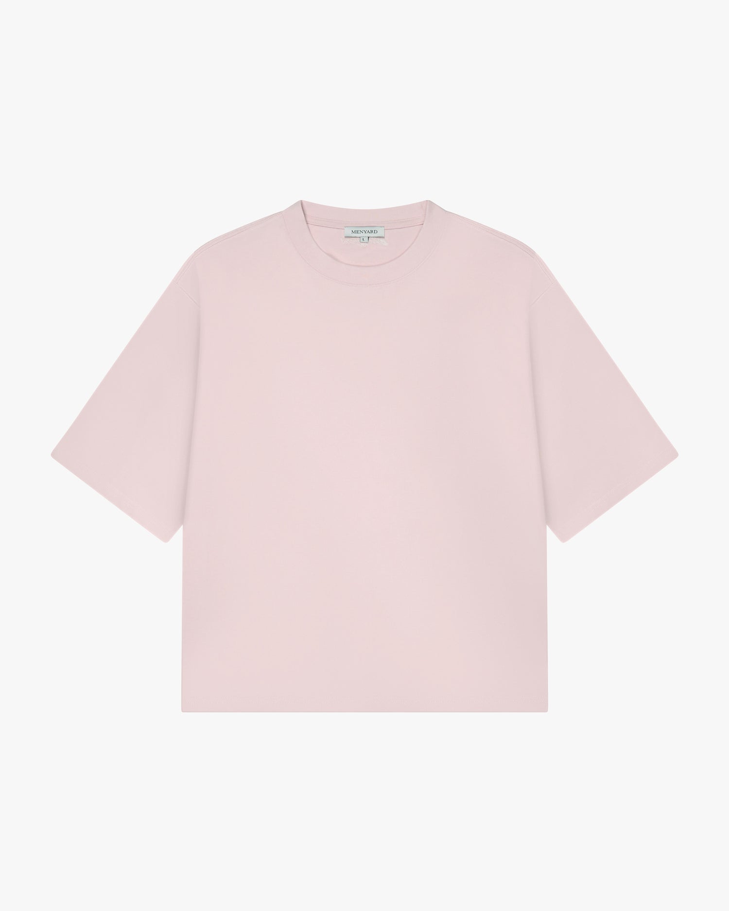 Blank Boxy T-Shirt | Pink