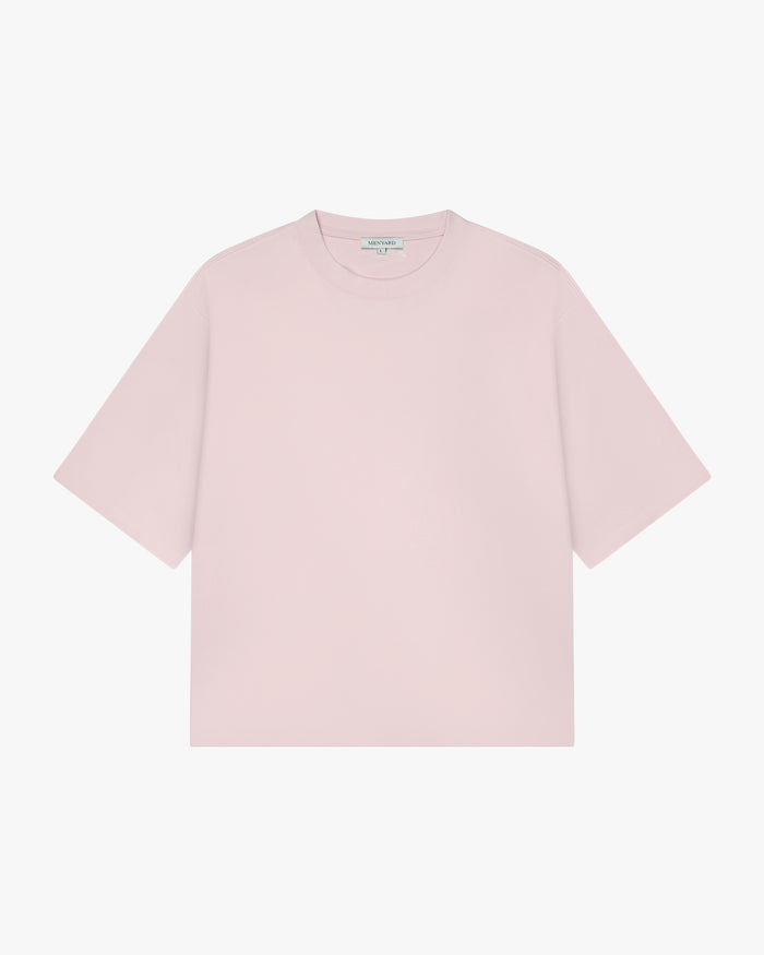 Blank Boxy T-Shirt | Pink