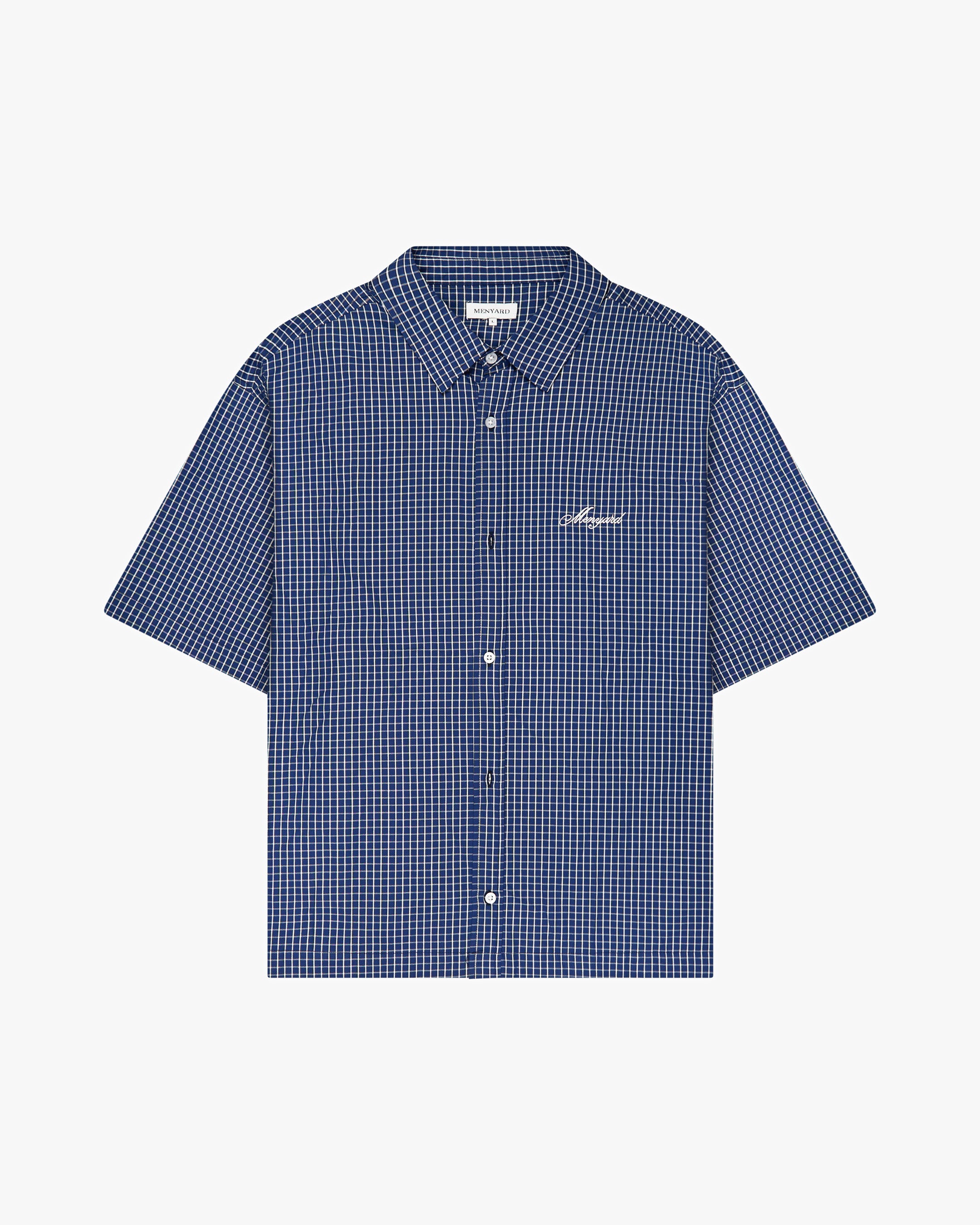 Fayence Short Sleeve Shirt | Dark Blue