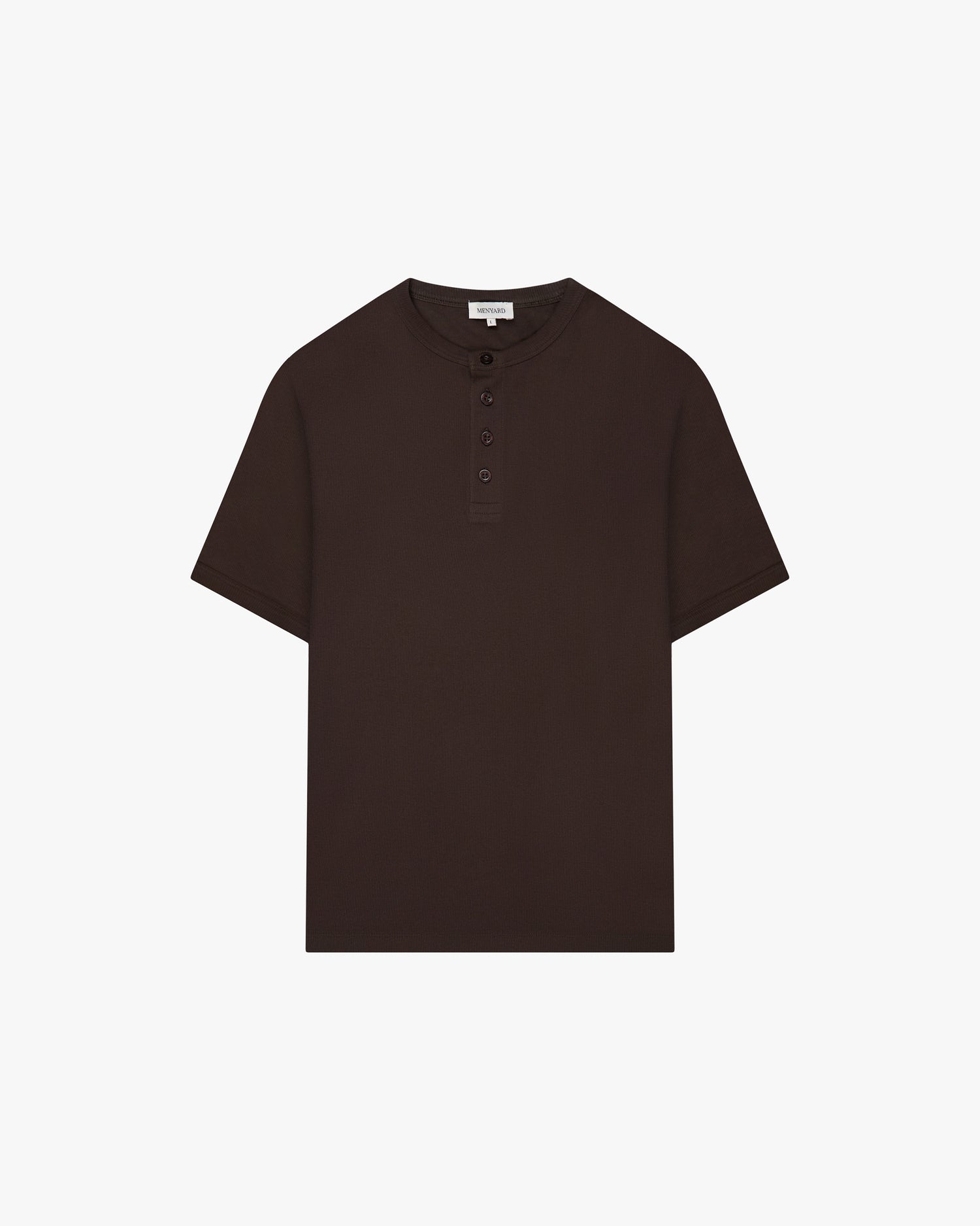 Mougins Geripptes Henley T-shirt