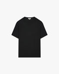 Ribbed T-Shirt | Black flatlay