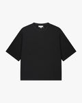 Blank Boxy T-Shirt | Black flatlay