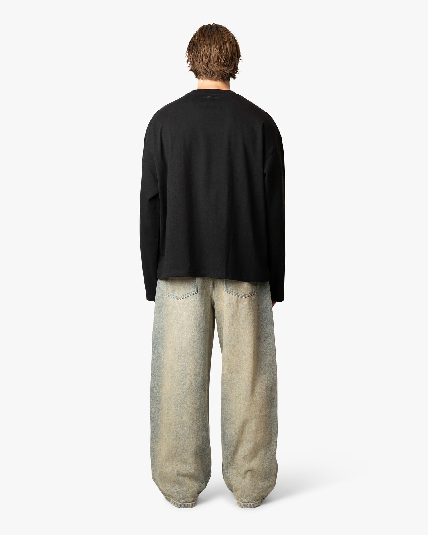 Blank Boxy Longsleeve | Black