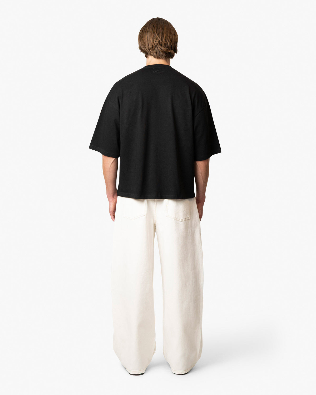 Blank Boxy T-Shirt | Black