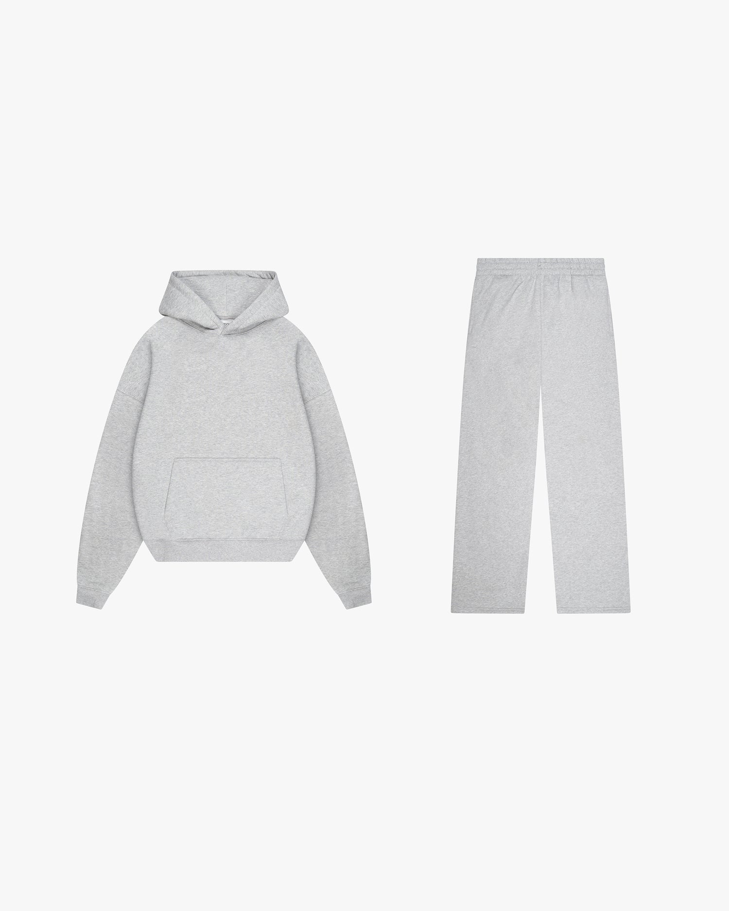 Blanks Set Hoodie | Grey Melee