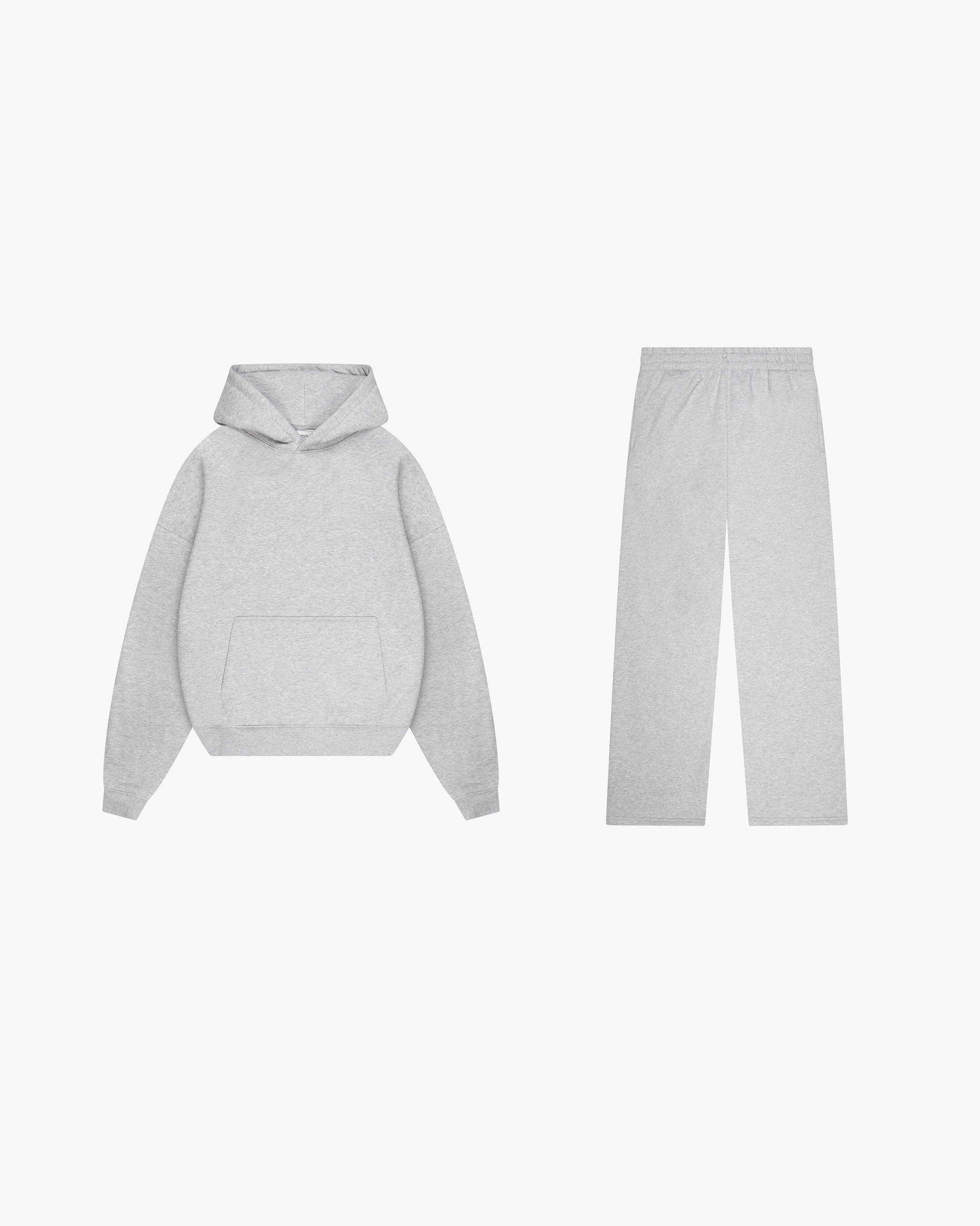 Blanks Set Hoodie | Grey Melee
