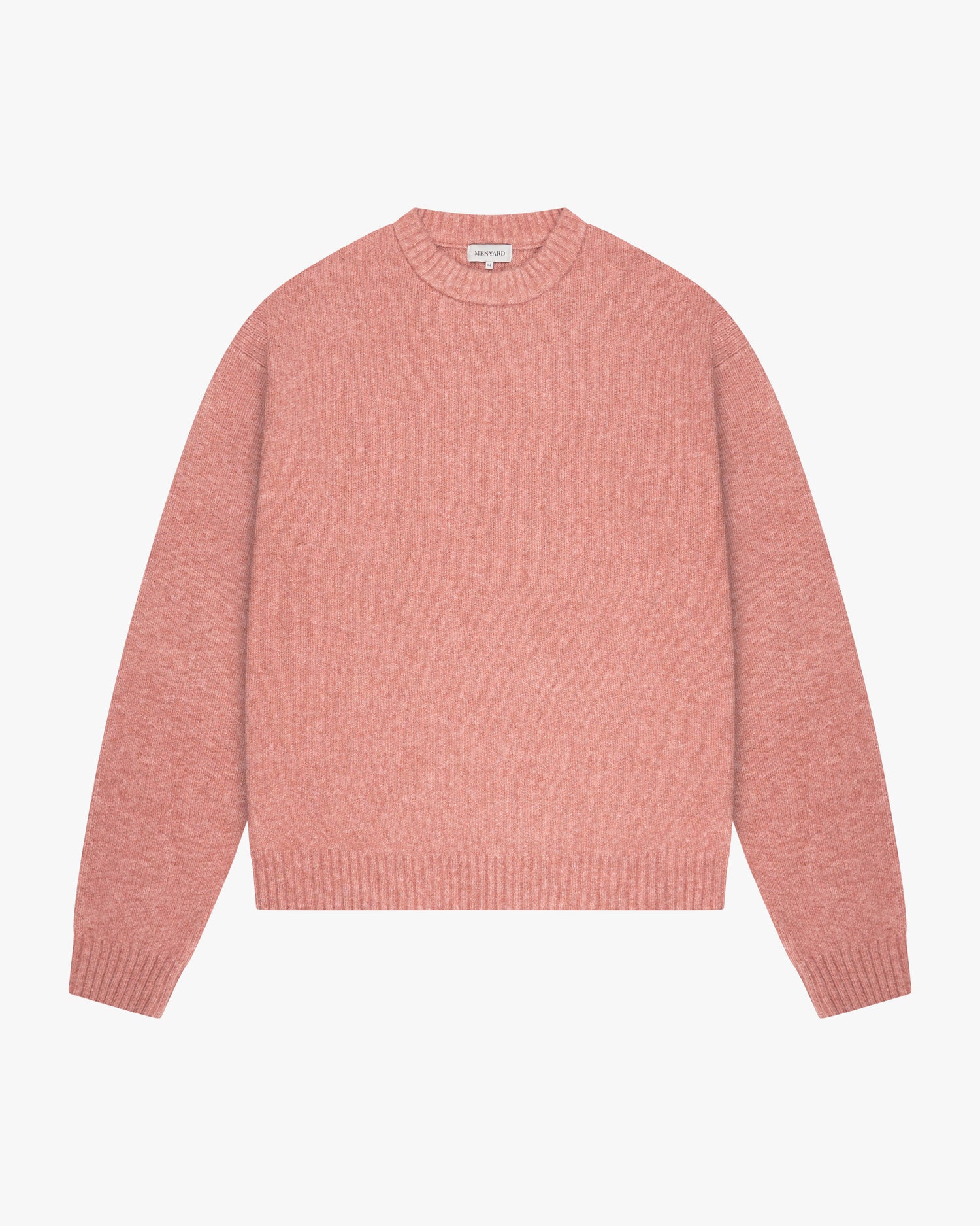 Brixton Wool-Blend Brushed Sweater | Pink