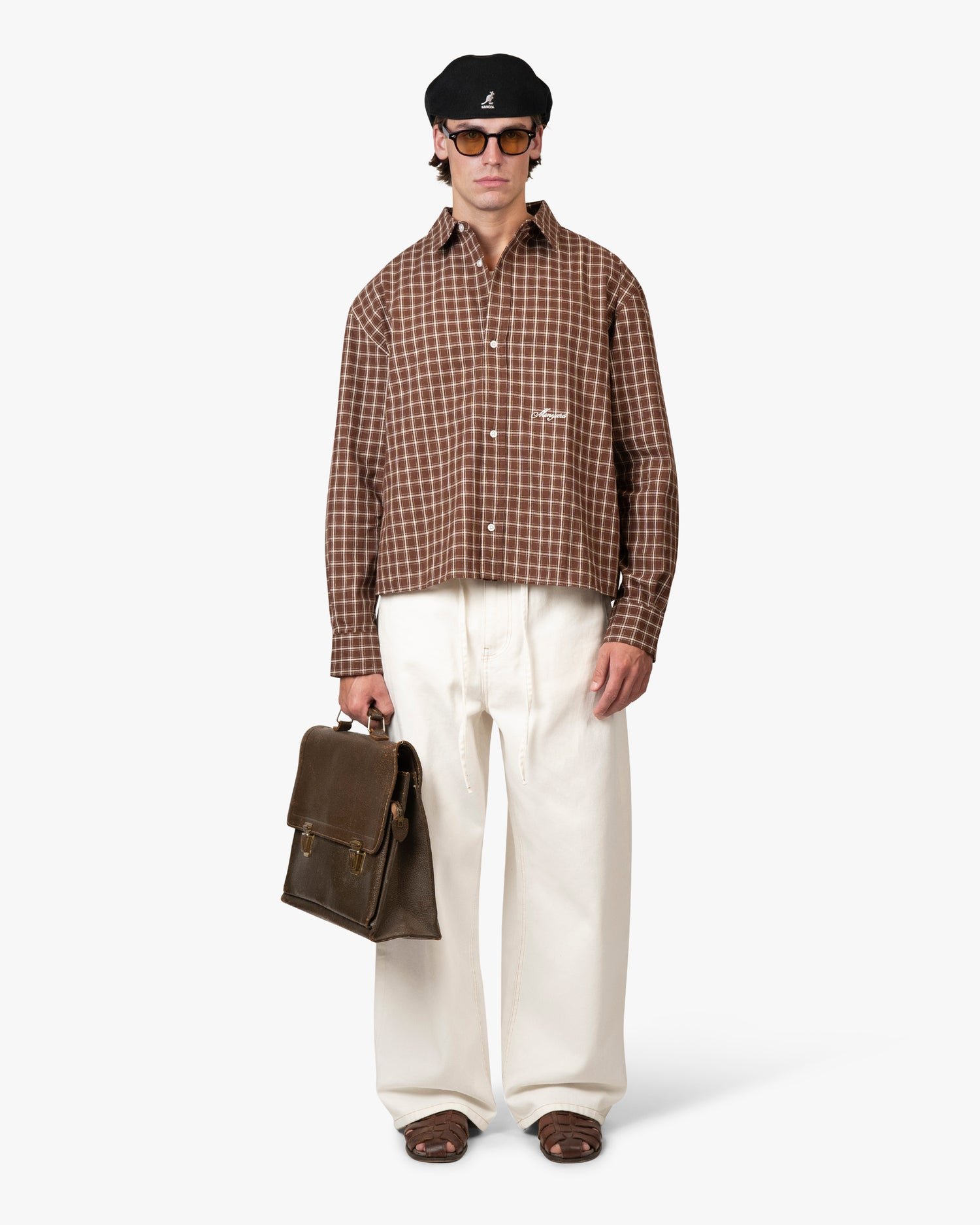 Cotignac Boxy Shirt | Dark Brown