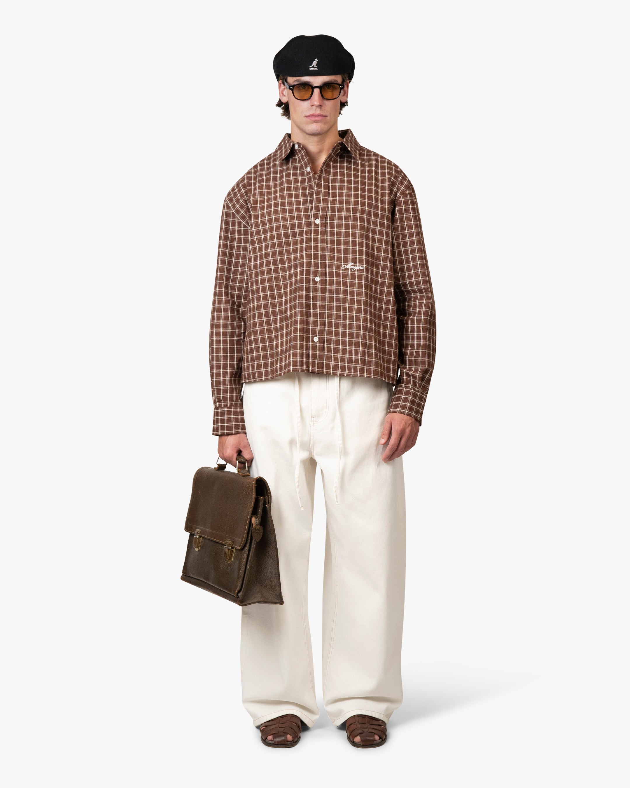 Cotignac Boxy Shirt | Dark Brown