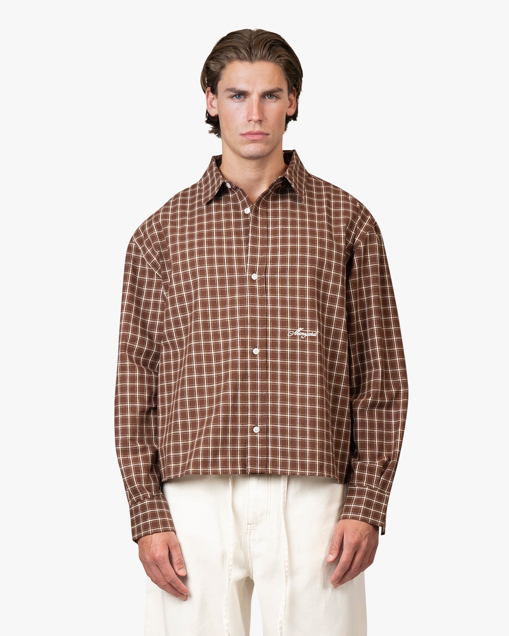 Cotignac Boxy Shirt | Dark Brown