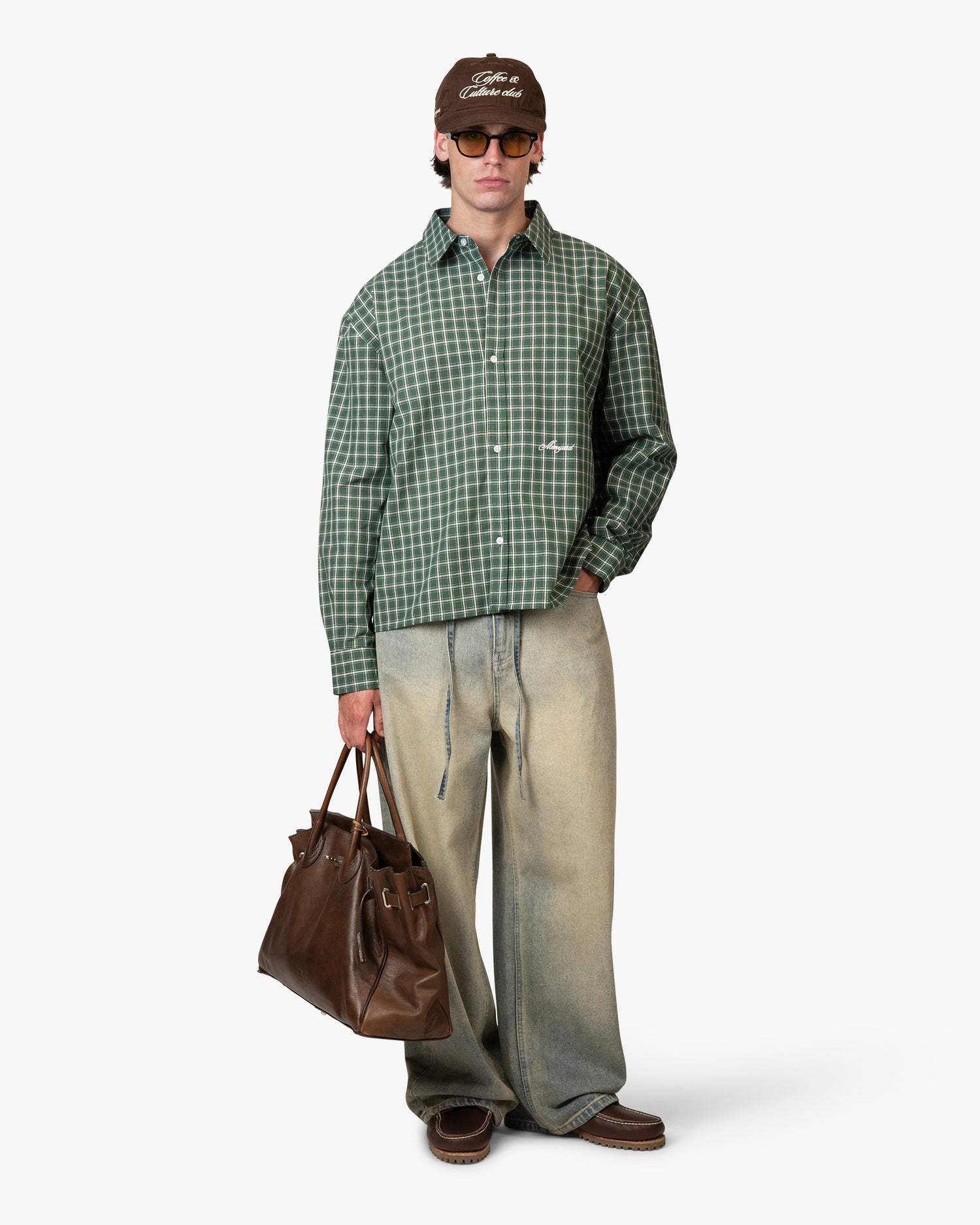 Cotignac Boxy Shirt | Dark Green