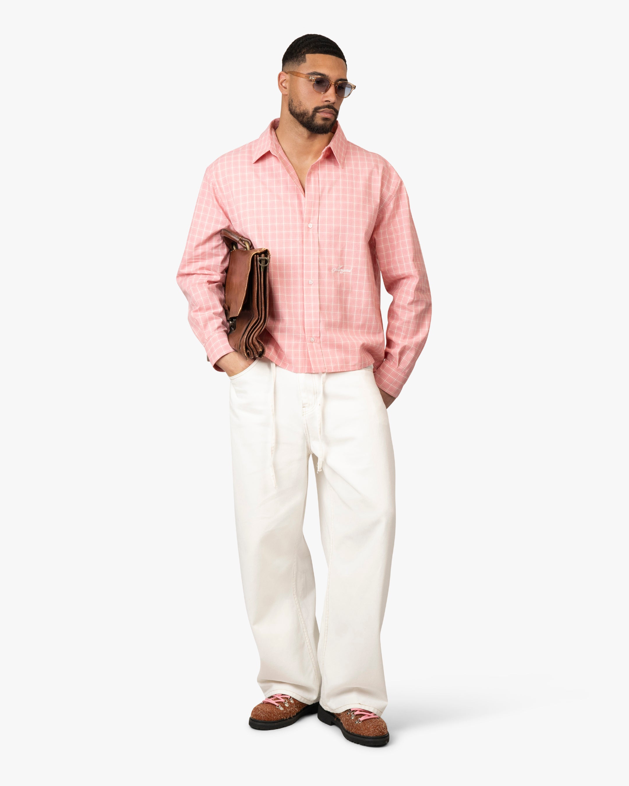Cotignac Boxy Shirt | Pink