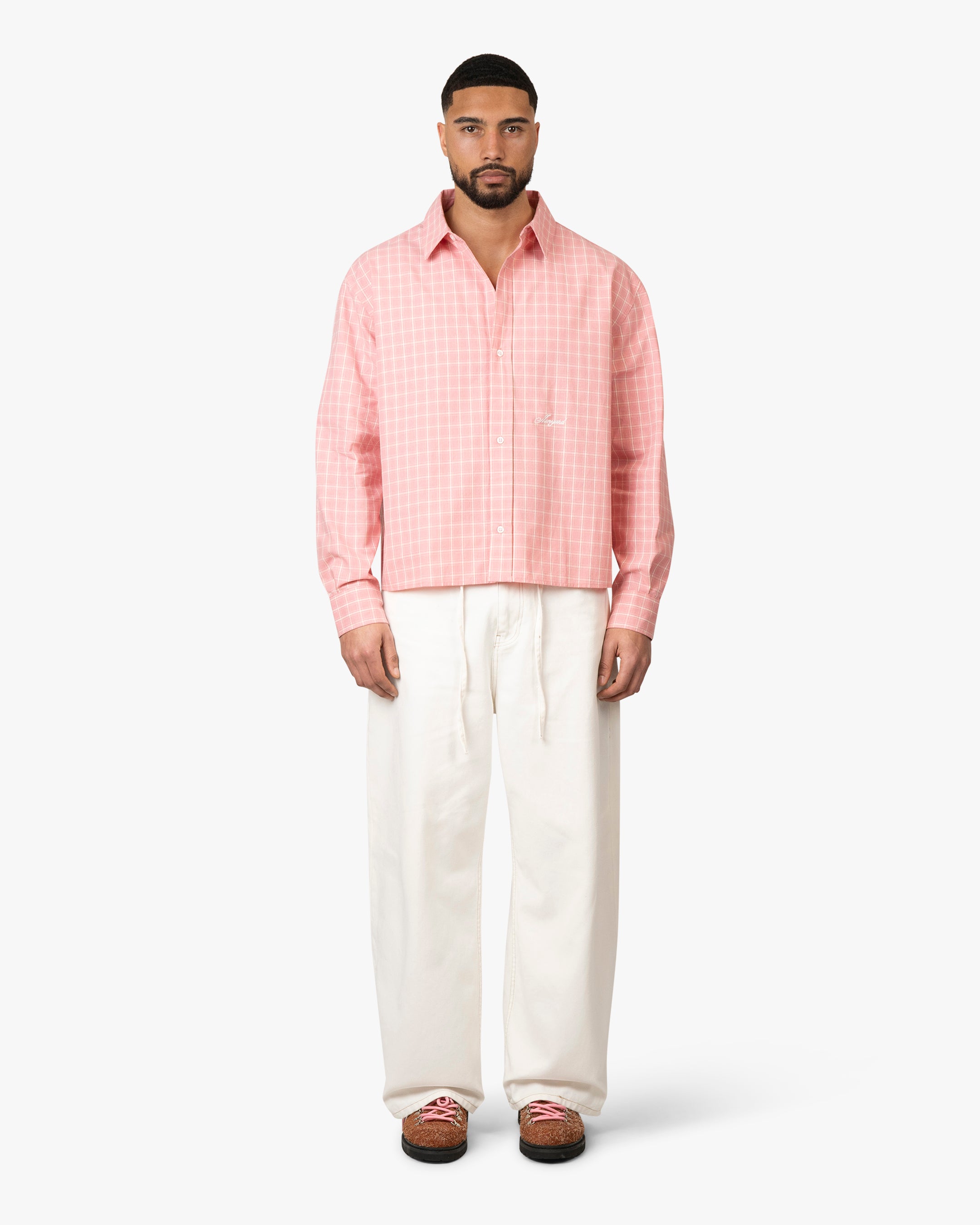 Cotignac Boxy Shirt | Pink