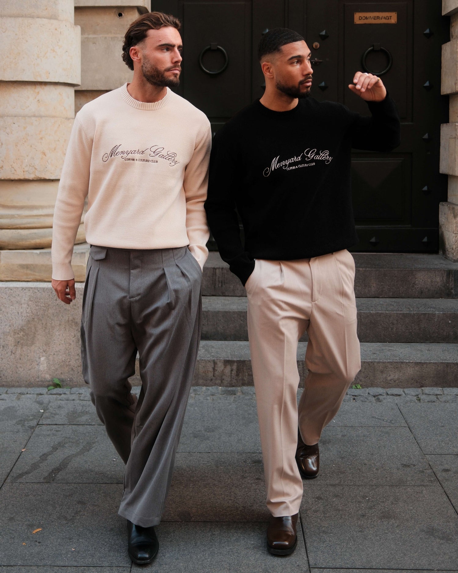 Culture Knitted Crewneck | Creme