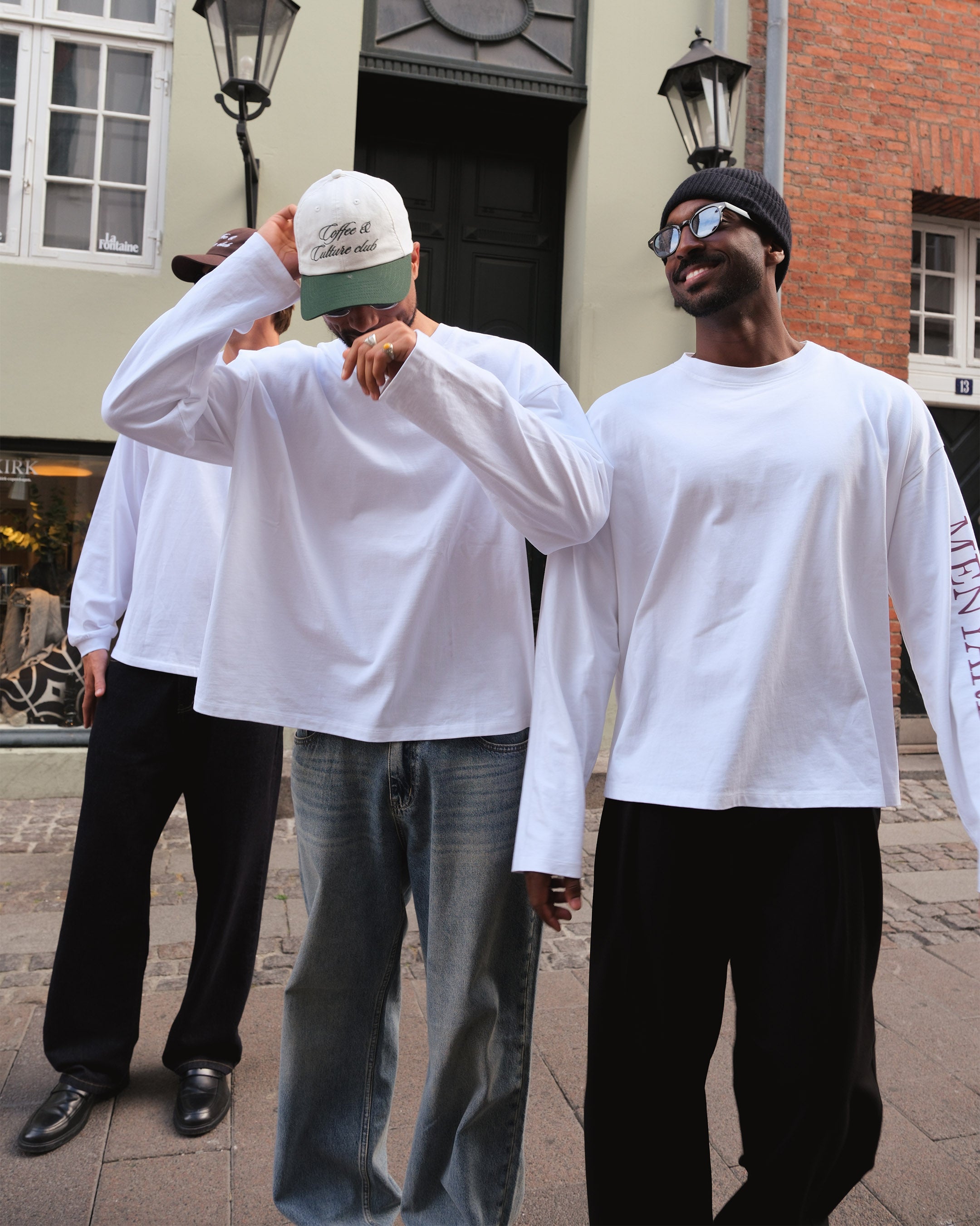 Blank Boxy Longsleeve | White