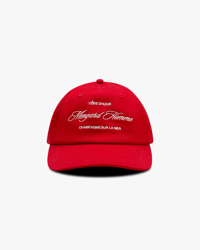 Champagne Cap | Red/White