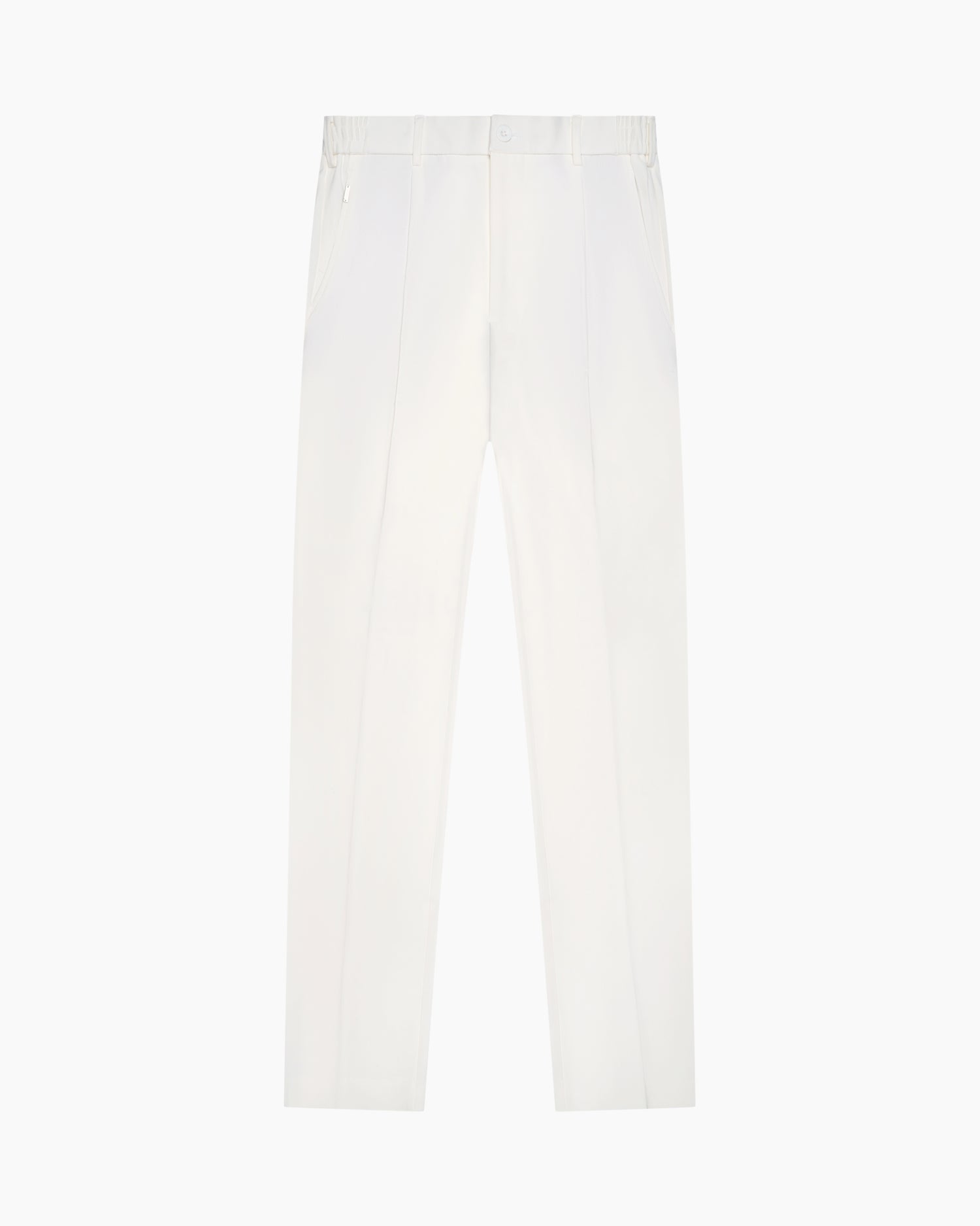 Fender Straight Pants | Ecru