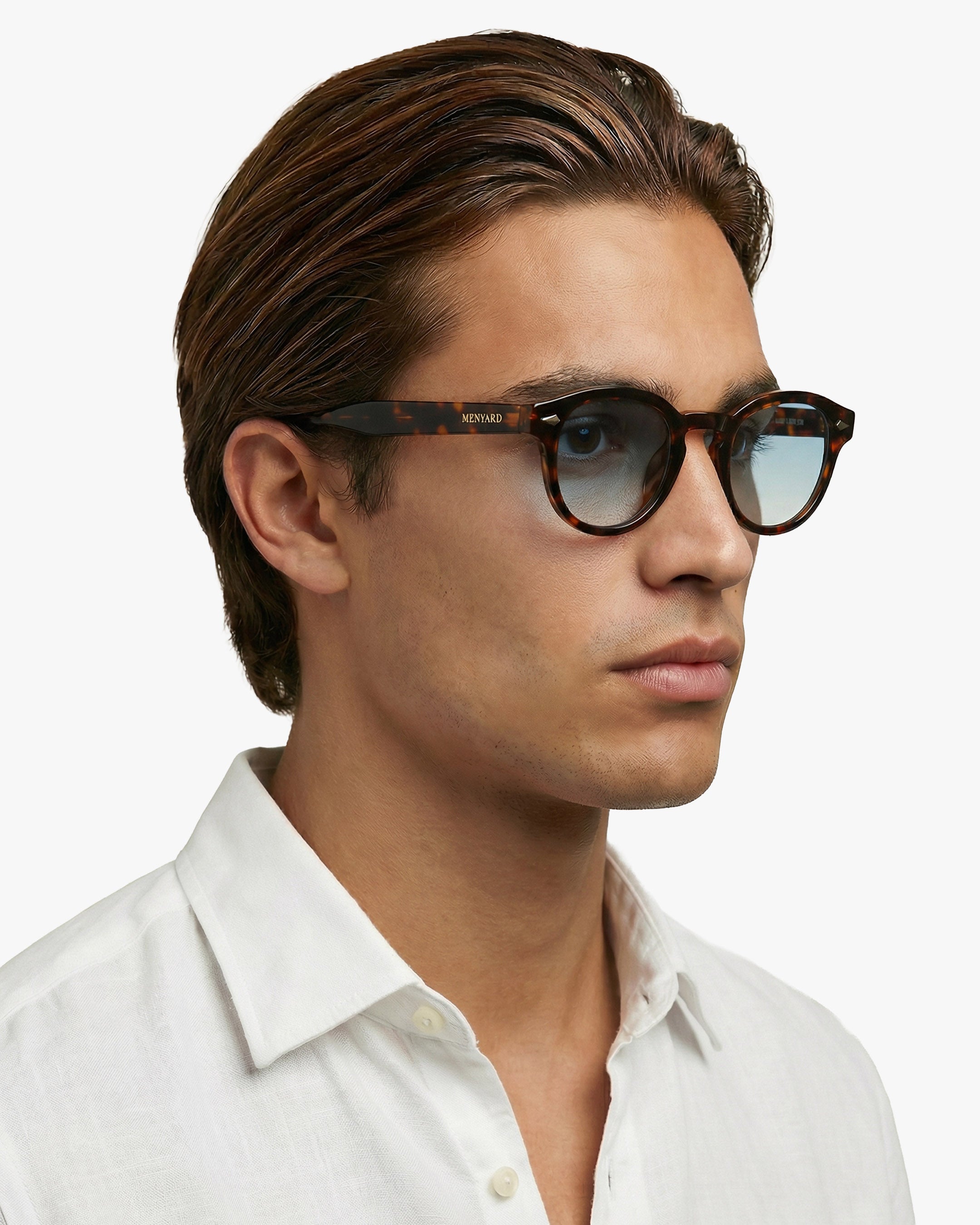 Laurent sunglasses | Tortoise/Gradient Blue