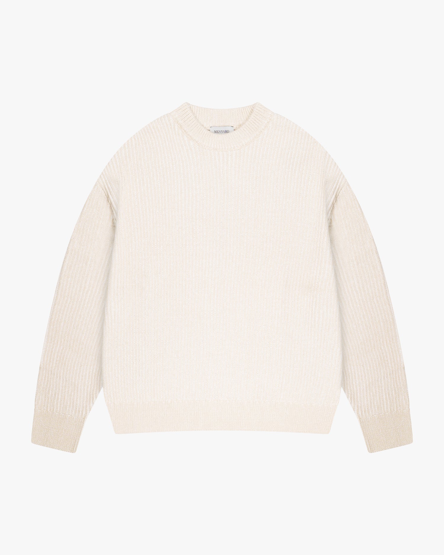 Lima Boxy Knitted Cotton Sweater | Sand