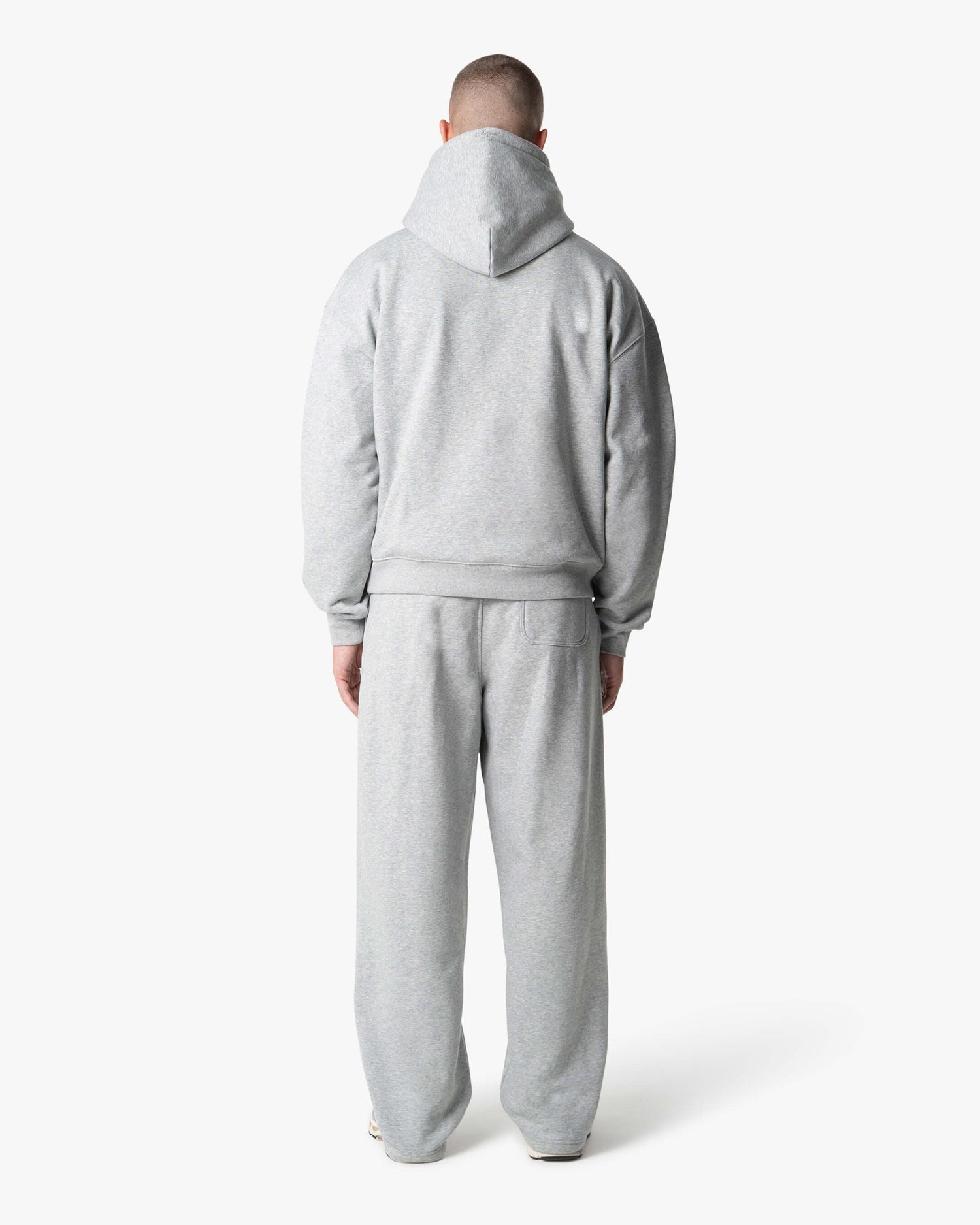 Blanks Set Hoodie | Grey Melee
