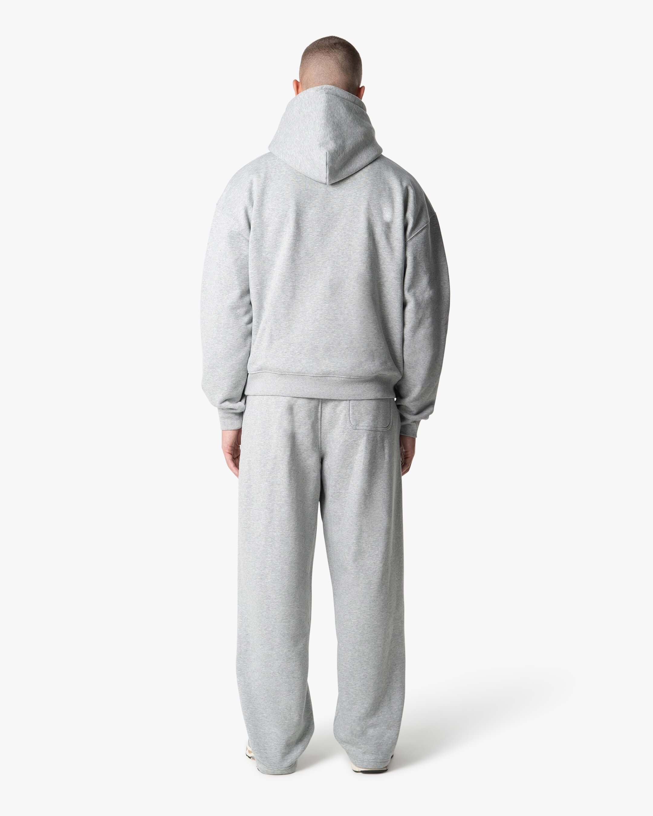 Blanks Set Hoodie | Grey Melee