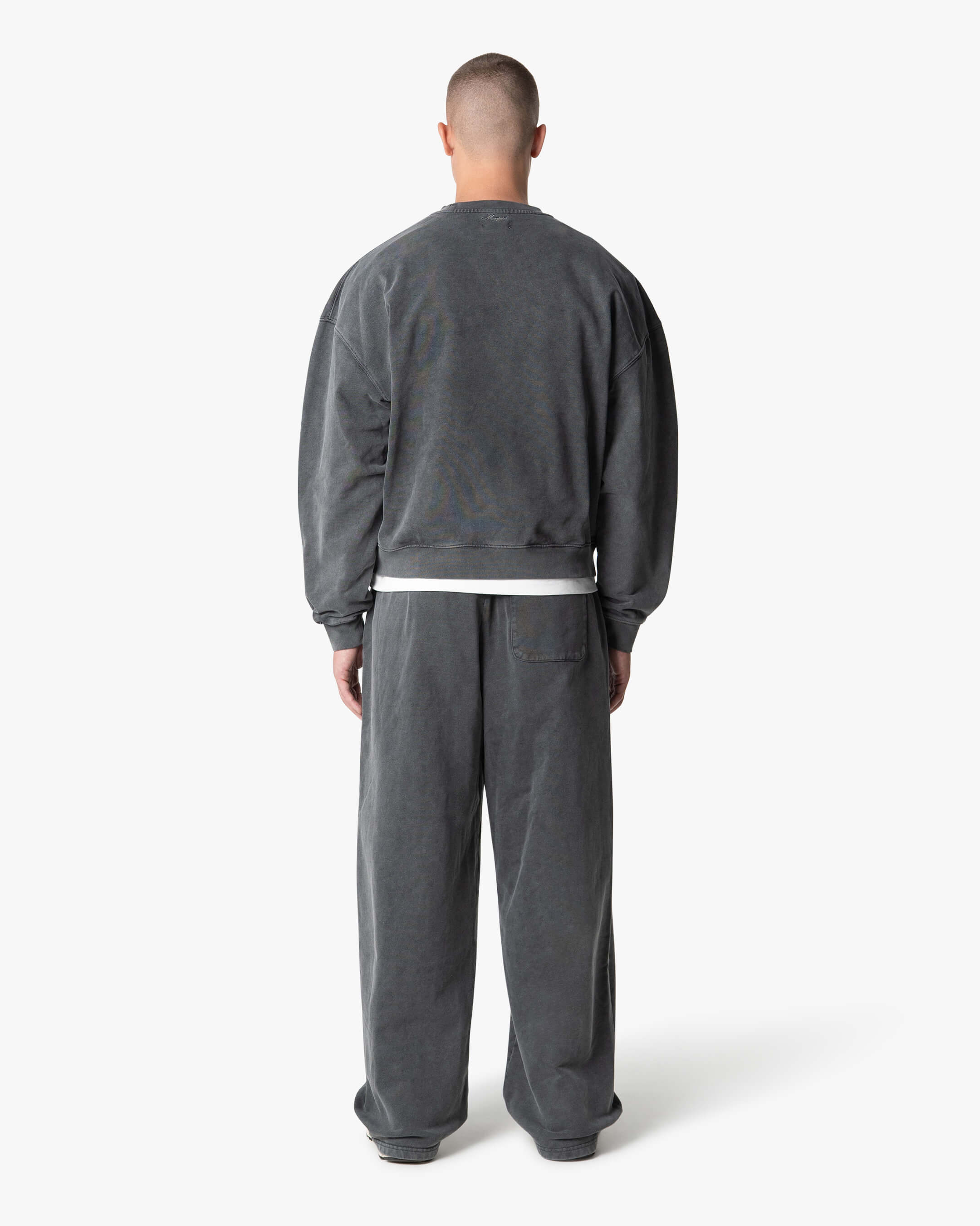 Acid Wash Oversized Sweater | Acid Grey