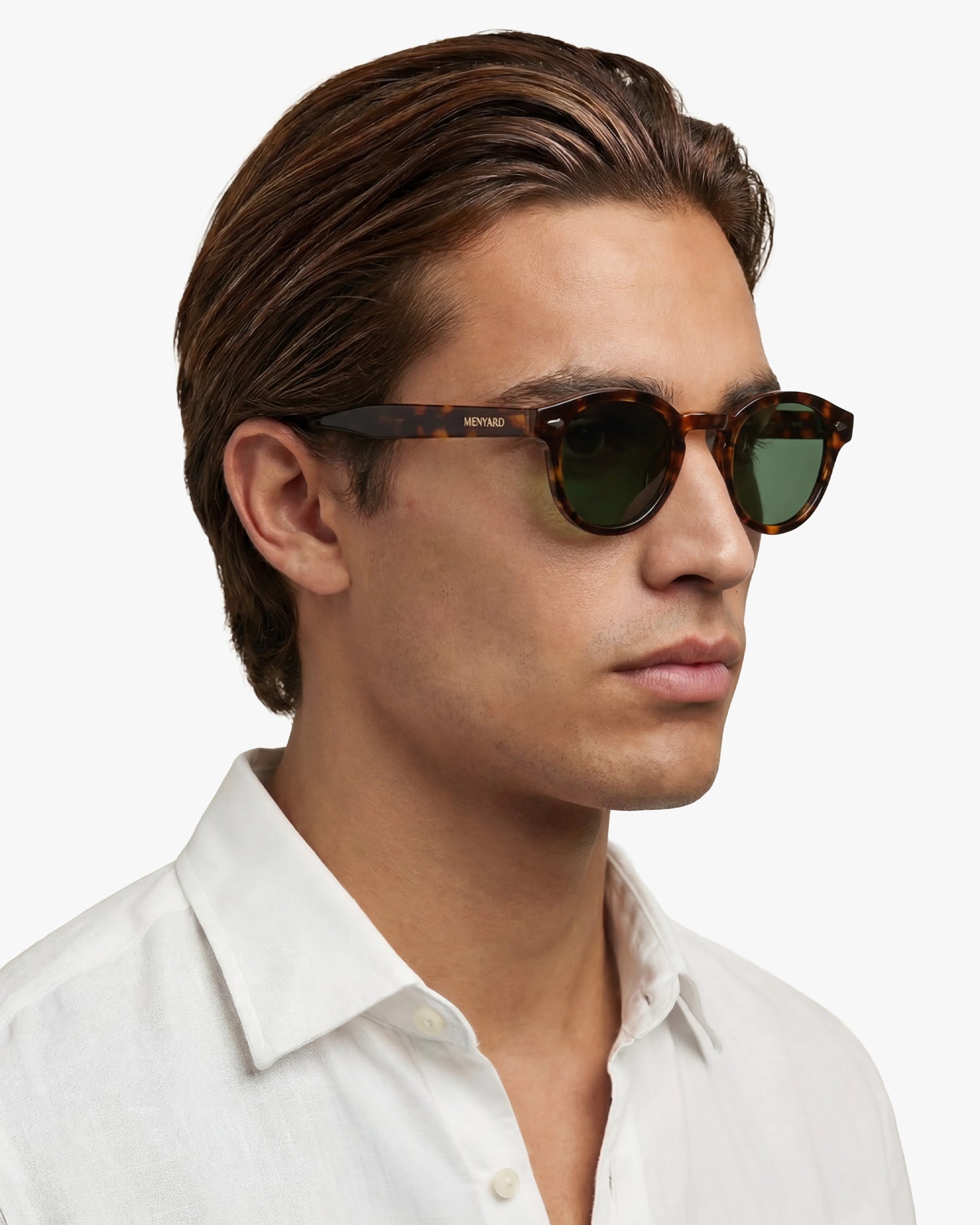 Laurent sunglasses | Tortoise/Green
