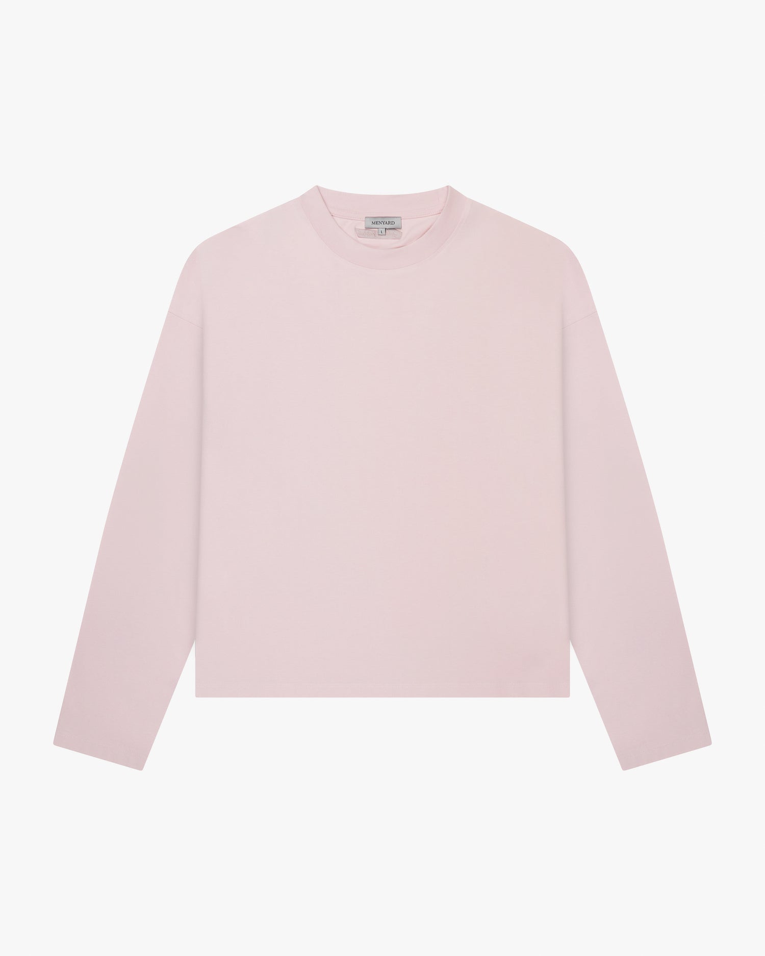 Blank Boxy Longsleeve | Pink