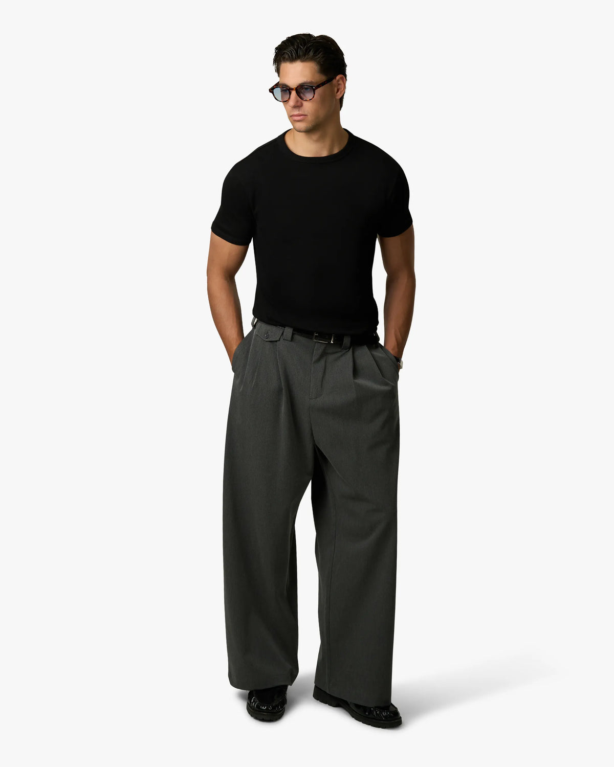 Ribbed T-Shirt | Black