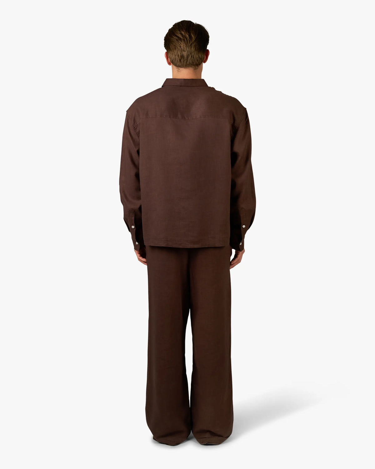 Cannes Linen Set | Brown