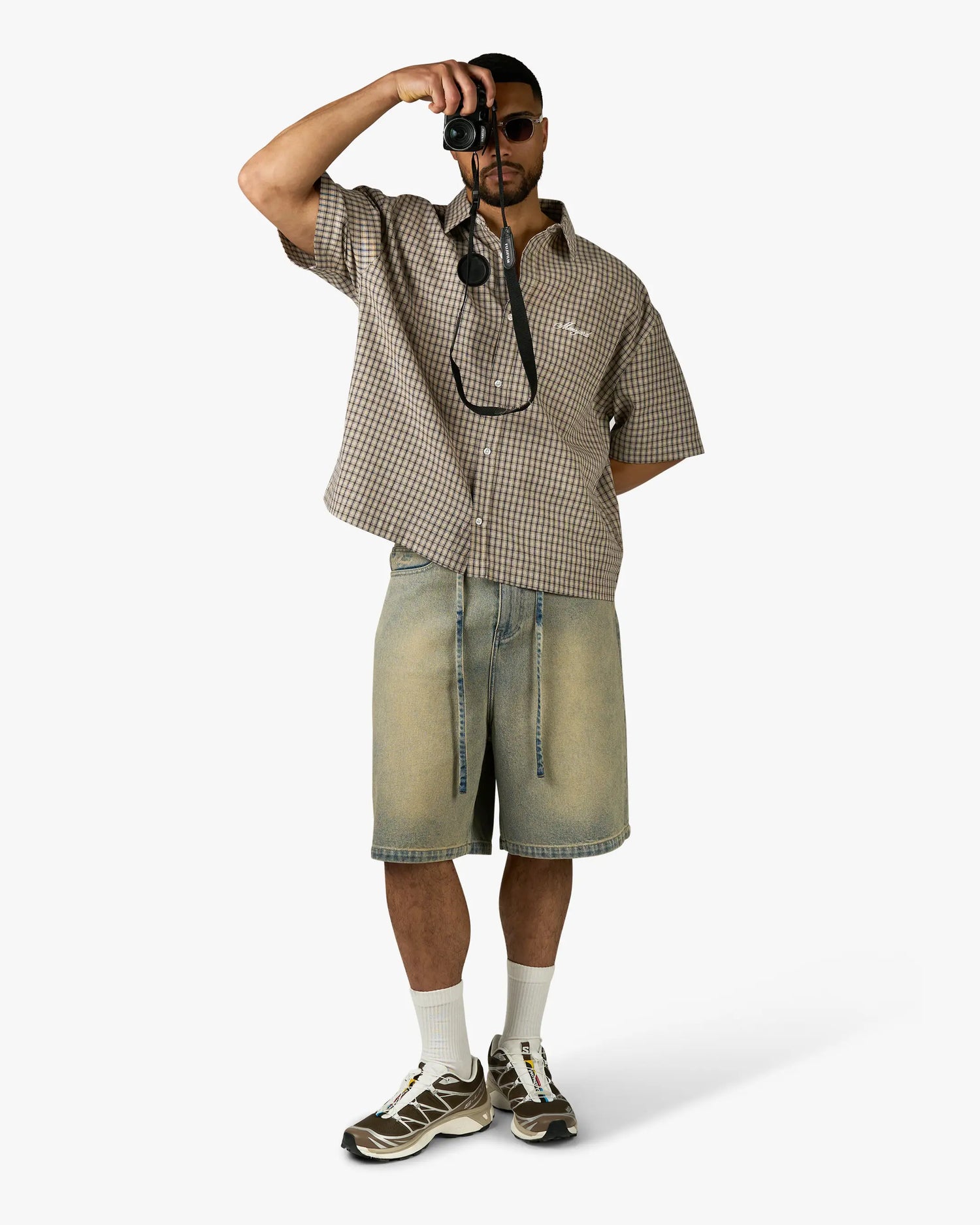 Fayence Short Sleeve Shirt | Light Brown
