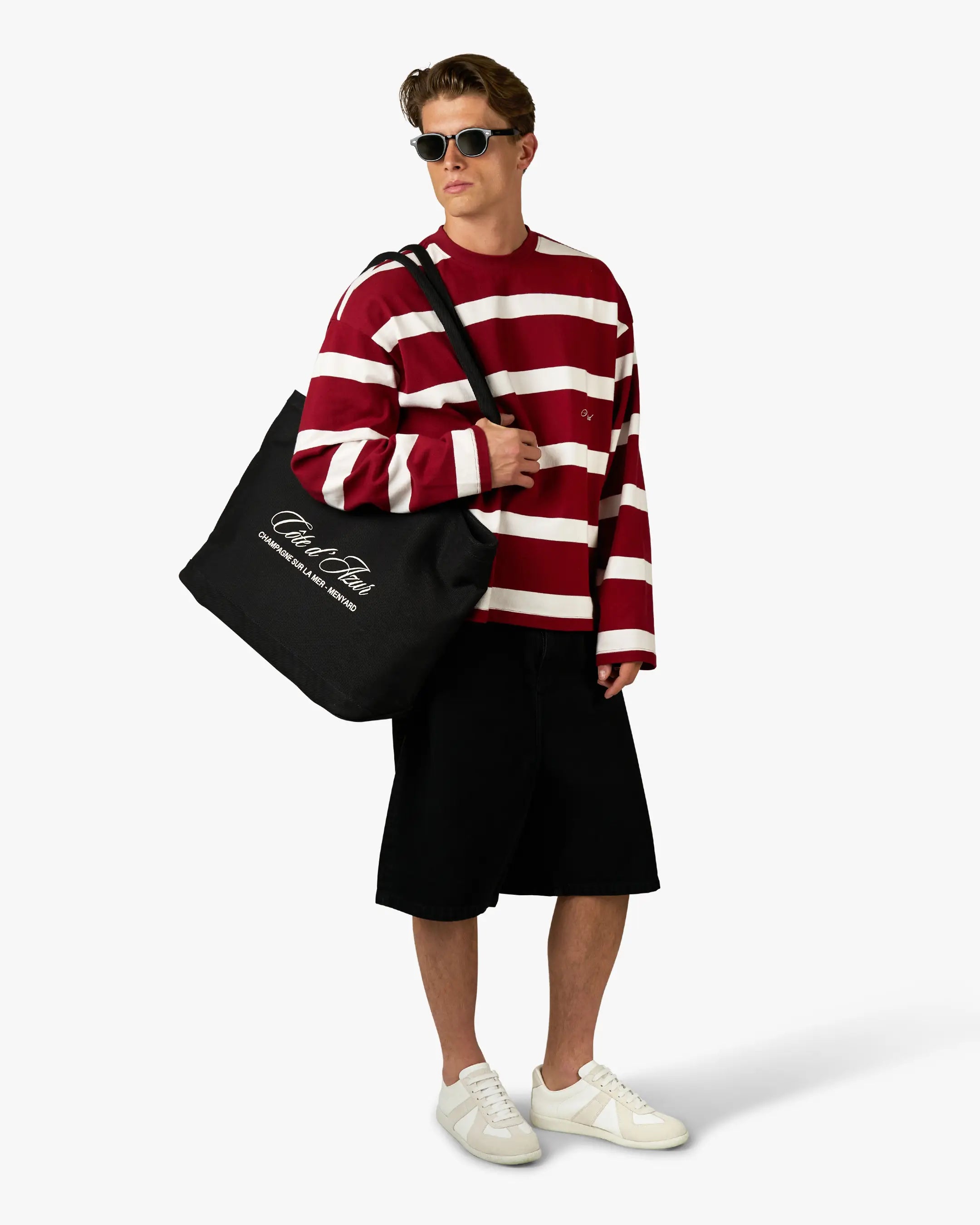 Côte d'Azur Totebag | Black