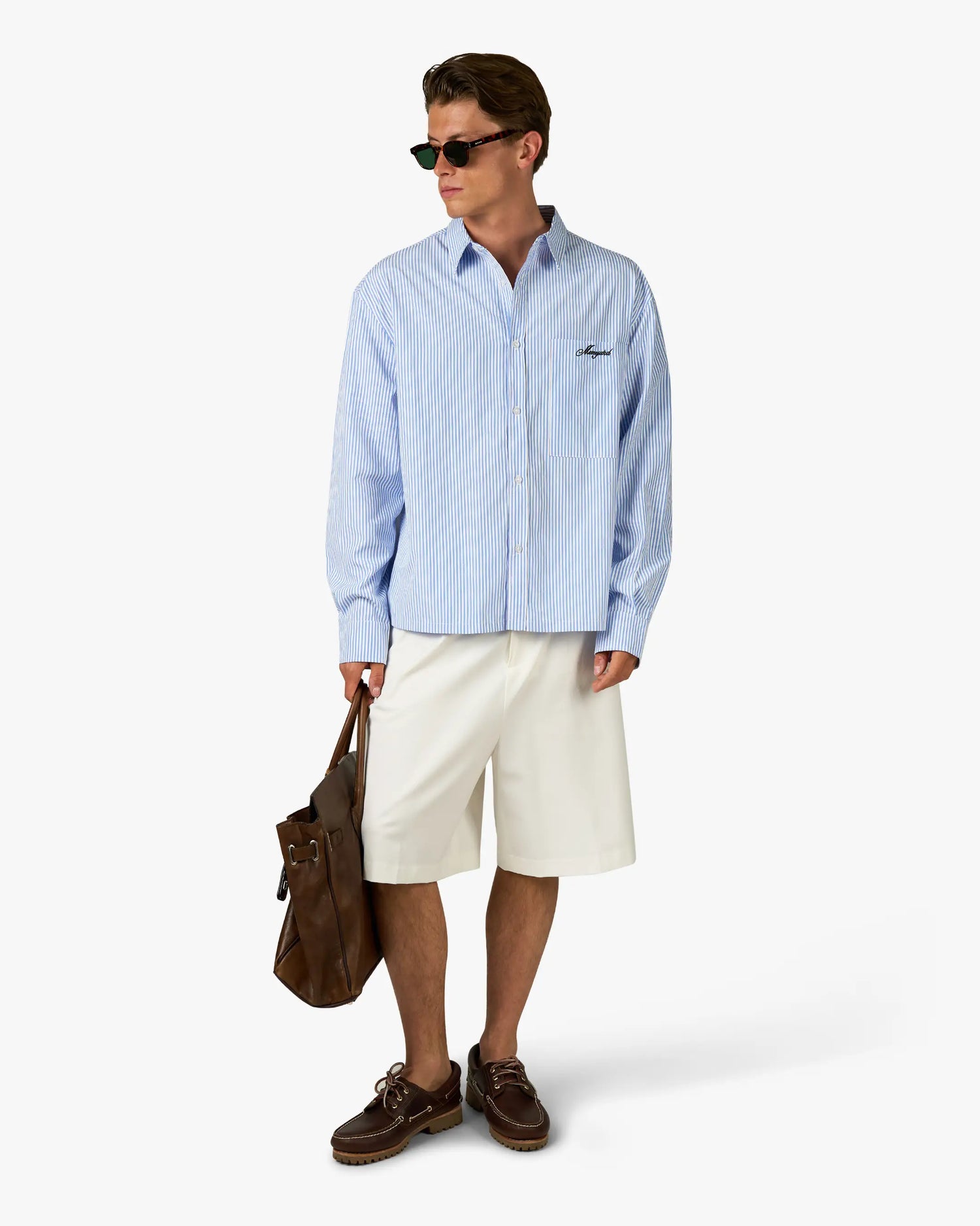 Benito Shirt | Blue Striped