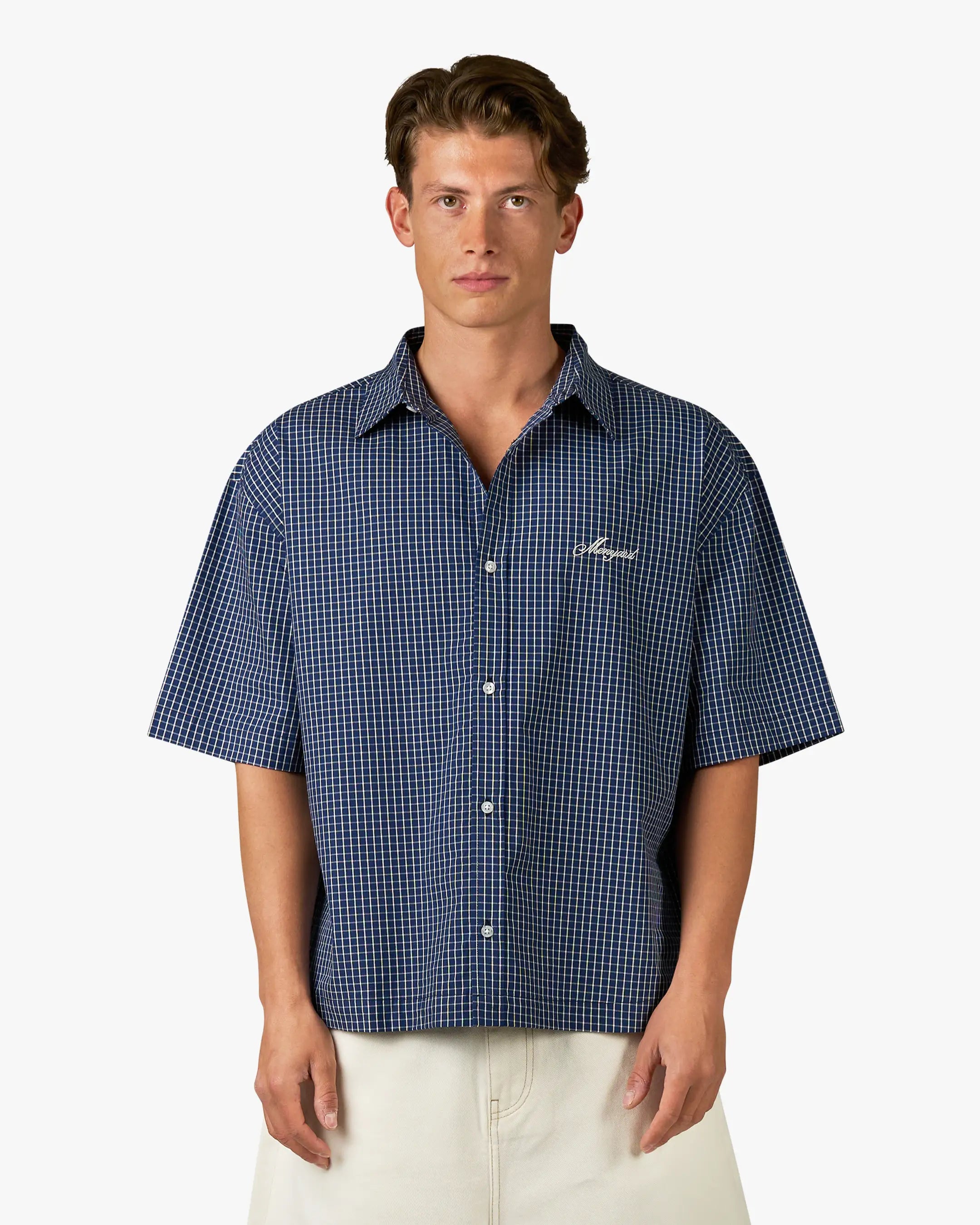 Fayence Short Sleeve Shirt | Dark Blue