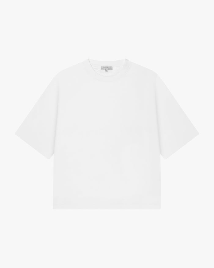 Blank Boxy T-Shirt | White