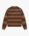 Aria Oversized Gradient Sweater | Brown