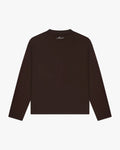 Blank Boxy Longsleeve | Brown