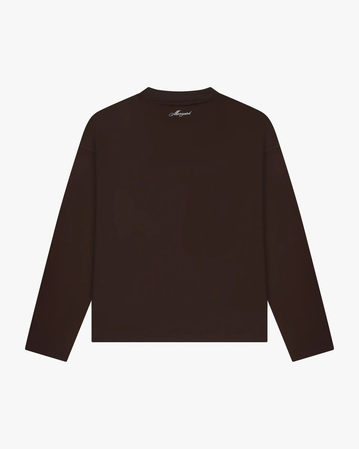 Blank Boxy Longsleeve | Brown