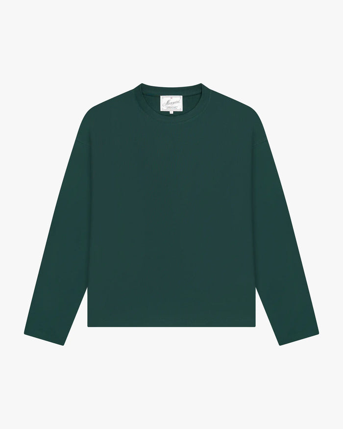 Blank Boxy Longsleeve | Green
