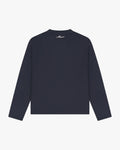 Blank Boxy Longsleeve | Navy