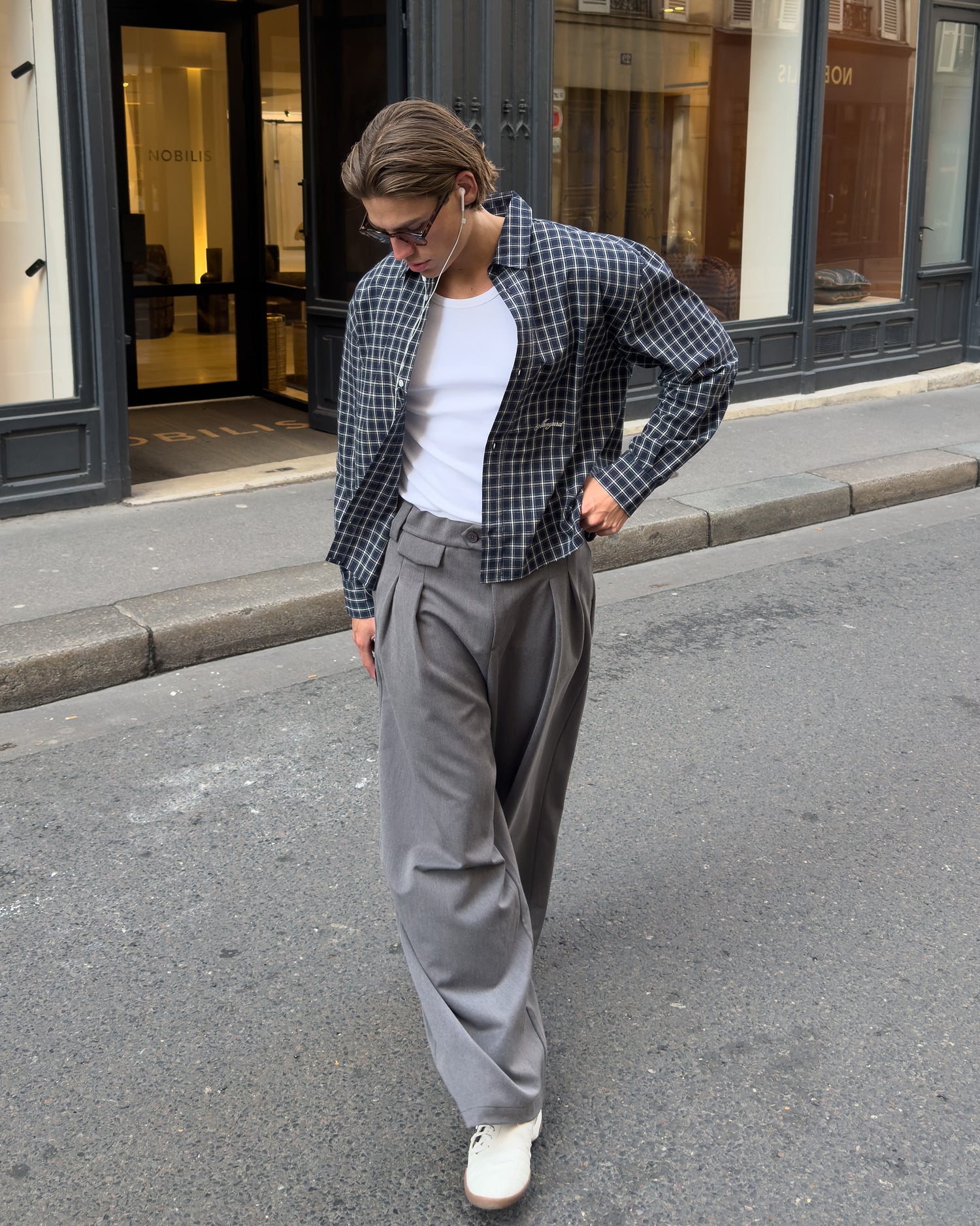 Cotignac Boxy Shirt | Blue