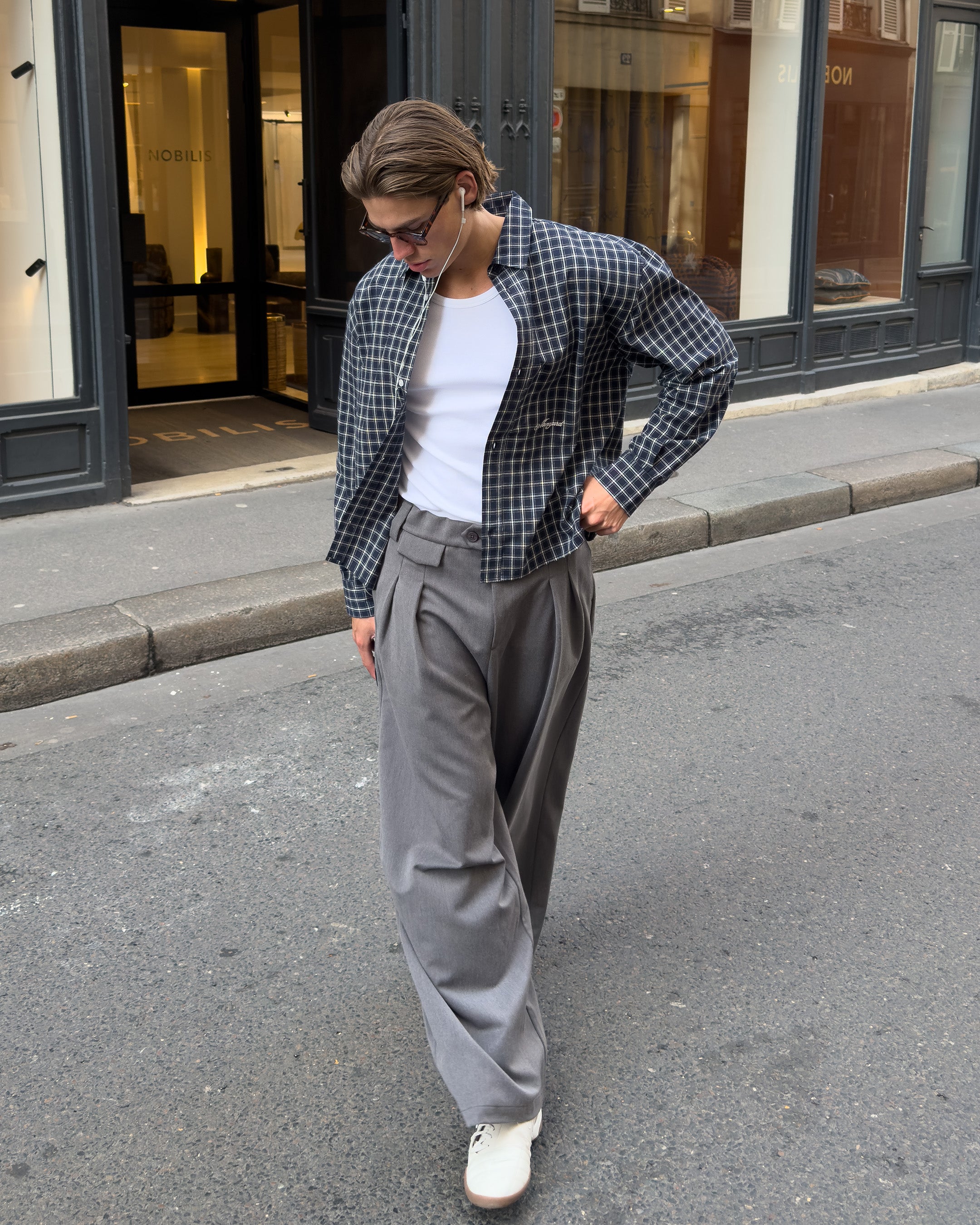 Cotignac Boxy Shirt | Blue
