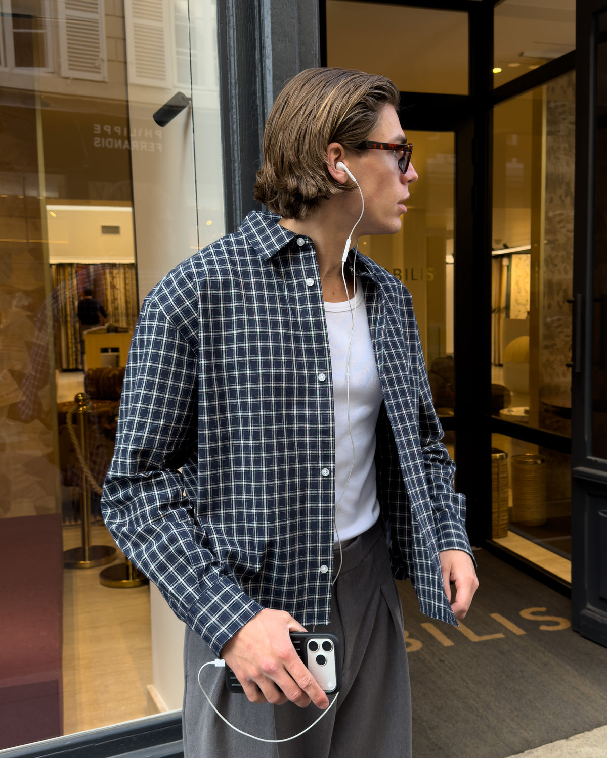 Chemise boxy Cotignac