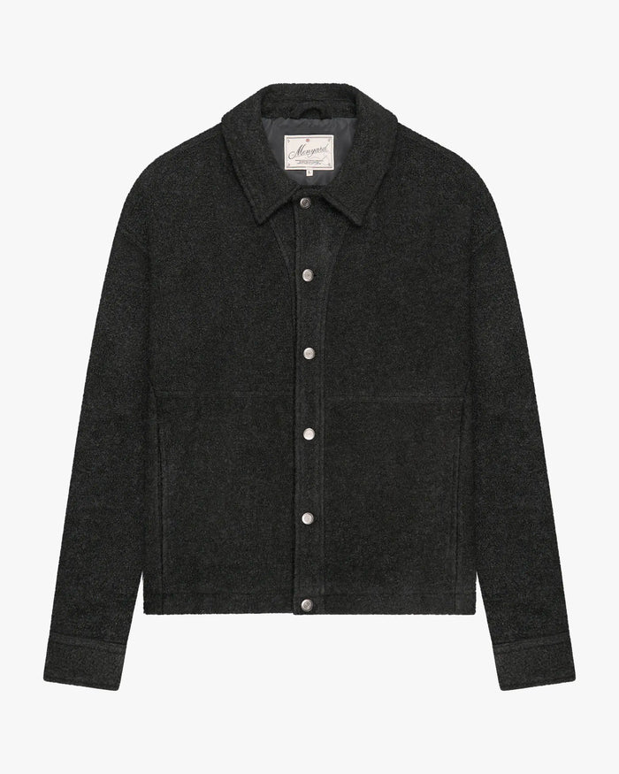 Harlem Boucle Jacket | Black