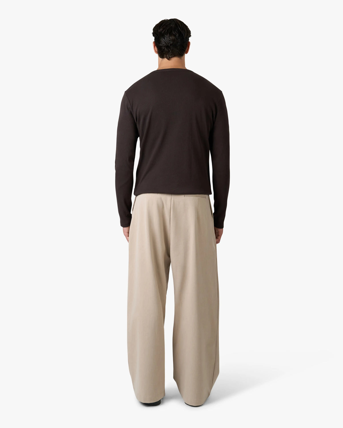 Henley Longsleeve | Brown
